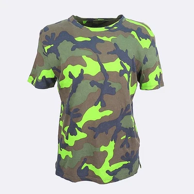 VALENTINO 100% camouflage cotton short sleeve t-shirt - Image 1 of 4