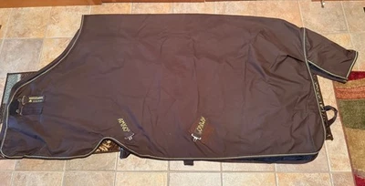 Amigo Hero 6 Turnout Lite con arcos en las piernas (0 g) - Marrón - 78 (6'6") - Usado Foto 1 de 4