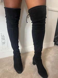 Stuart Weitzman Suede Over The Knee New Boots - Picture 1 of 8