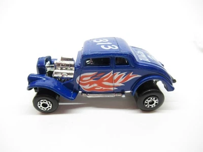 MATCHBOX SUPERFAST 1982 BLUE WILLY'S HOT ROD WHITE HEAT MINT - Image 1 of 4