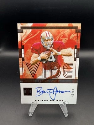 2024 Impeccable Football - Brent Jones Bronze Vibe /25  Auto 49ers VS-BJS - Изображение 1 из 4