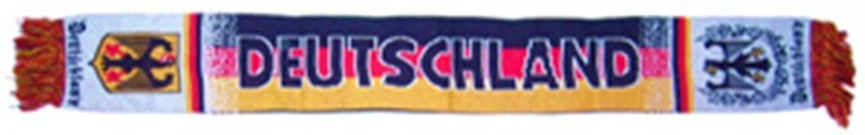 Deutschland Schal + DEUTSCHLAND + WM EM +  NEU +100% Acryl+ Fan Kurve Germany - Bild 1 von 1