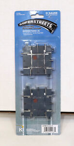 LIONEL O GAUGE #6-21266 SUPERSTREETS INTERSECTIONS - 4 PACK - EZ STREETS