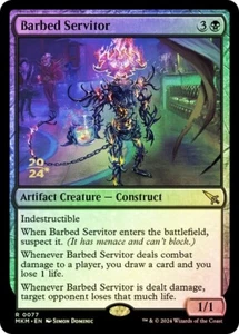 Barbed Servitor *Prerelease Foil* | MKM Murders at Karlov Manor | NM MTG - Picture 1 of 1