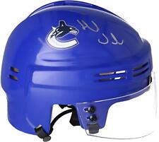 Henrik Sedin Vancouver Canucks Autographed Blue Mini Helmet