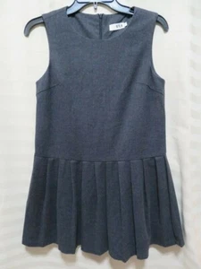 Girl's Unbranded Lined School Uniform Dress - Black - Size Small - Picture 1 of 5