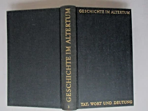 Geschichte im Altertum,Tat,Wort und Deutung, Band 8 - Ringen um den besten Staat - Imagen 1 de 3