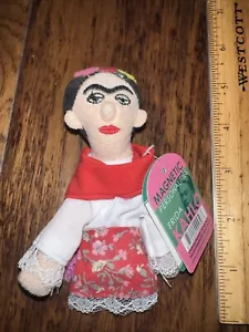 Frida Kahlo (Magnetische Aufbewahrung) Fingerpuppe 4 1/2"", wie sie ist - Bild 1 von 4