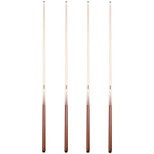 Palos de tronco de arce de billar para piscina comercial OKKO de 57"", punta de pegamento, paquete de 4 - Imagen 1 de 7