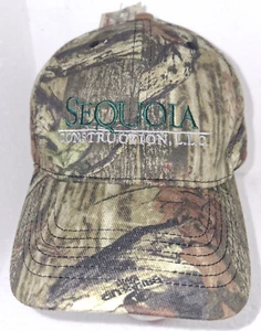 Baseballkappe Mossy Oak Sequoia Konstruktion Tarnmuster Schnallenverschluss neu mit Etikett Einheitsgröße - Bild 1 von 10
