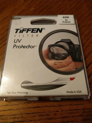 Tiffen Filter UV Protector 82mm UV Protector --Made in USA Pristine  - Image 1 of 4