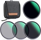 K&F Concept 58mm ND4/8/64/1000 Lens Filter Kit for Camera Lens Free Filter Pouch