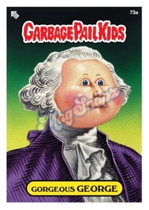 Garbage Pail Kids 73a gorgeous GEORGE GPK 🗑️👦 4x6 Glossy Indoor Fridge Magnet - Picture 1 of 1