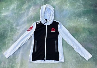 Sudadera con capucha para mujer Reebok UFC Ronda Rousey cremallera completa talla S. Foto 1 de 4