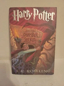 Harry Potter and the Chamber of Secrets Hardcover  First US Ed. 4th Print 1999 - Picture 1 of 9