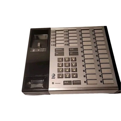 AT&T Z7405 D01B003 DELUXE 34 BUTTON PHONE  BASE System Only  - Image 1 of 4