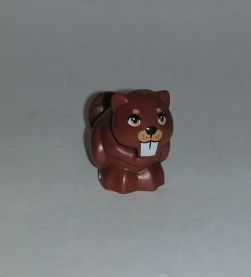 LEGO Friends - Biber - Minifigur Figur Tier Beaver Baum Damm Wald Wasser 42631