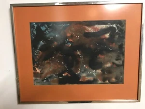 Artista de Pensilvania listado Abraham P. Hankins (1900-1963) ¿Pintura sobre papel gouache? - Imagen 1 de 12