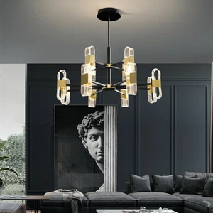 LED Chandelier Lighting Bar Large Lamp Shop Ceiling Lights Kitchen Pendant Light - Picture 1 of 5