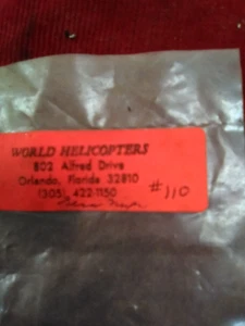 WORLD HELICOPTER SERVO SAVER # 110 - Picture 1 of 3