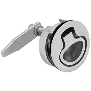 Grade 316 Stainless Steel Boat Floor Buckle Hatch Latch Turning Handle lock Door - Picture 1 of 6