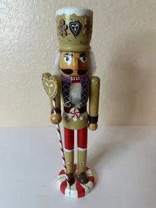 WEIHNACHTEN KEKSSOLDAT NUSSKNACKER MIT KEKSMÜTZE - 15" - Bild 1 von 9