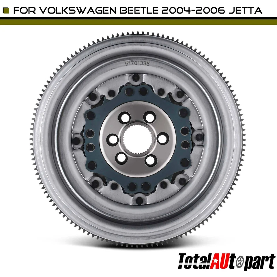 Volante de inercia de doble masa para Volkswagen Beetle Jetta 2004 2005 2006 2007 1,9 L diésel Foto 1 de 4