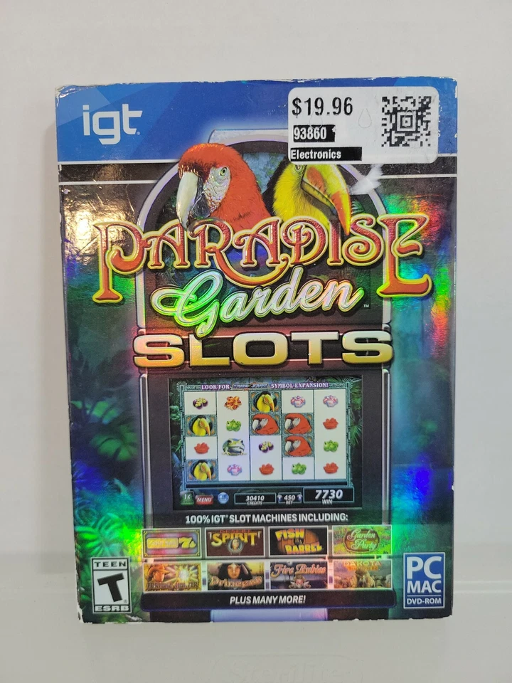 IGT Paradise Garden Slots PC Games Windows 10 8 7 XP Computer slot machine