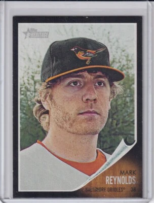 2011 Topps Heritage Black #C8 Mark Reynolds - Image 1 of 2