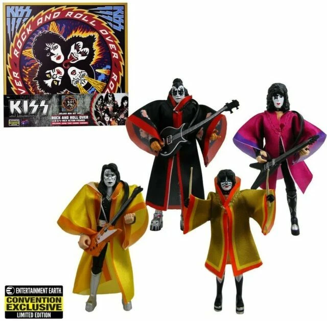 Bif Bang Pow! KISS Rock and Roll Over Action Figure Deluxe Box Set - BBP29140