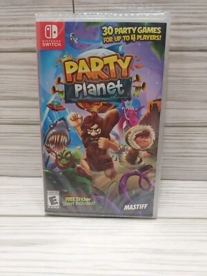 Party Planet Nintendo Switch Exclusive Mastiff GameStop 30 Party Games SEALED - Image 1 of 3