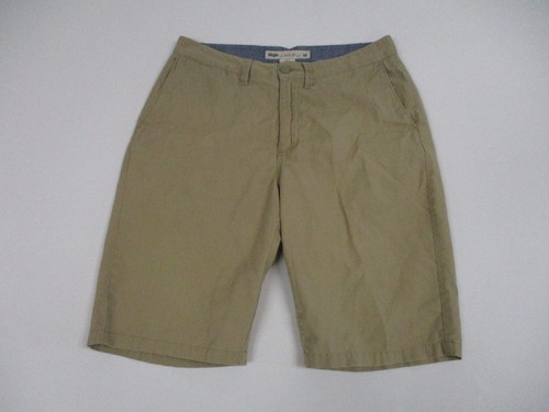 Pantaloncini chino casual da uomo marroni Vans taglia 30 tasche elasticizzate