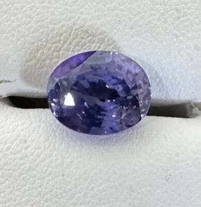 A Stunning Unheated No Heat 3.89ct Violet-Purple Colour Change Sapphire GIA - Picture 1 of 10