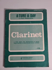 A Tune a Day For Clarinet Book One/First Book by C. Paul Herfurth revised 1968 - Picture 1 of 7