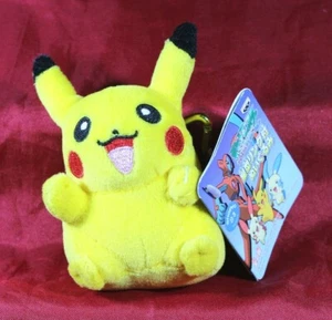Pikachu 4" Plush Keychain 2004 Banpresto Pokemon Advanced Generation with tag - Picture 1 of 6