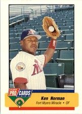 1994 Fort Myers Miracle Fleer/ProCards #1181 Ken Norman