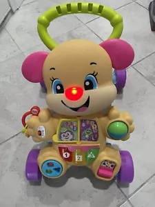 Fisher-Price - Ridi e impara con cucciolo blu/sis walker rosa - Foto 1 di 4