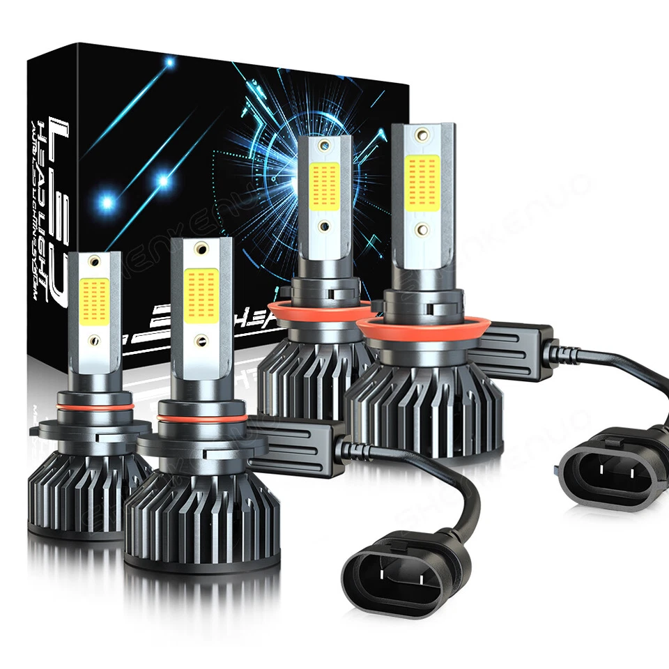 For Toyota Prius C/V 2012-2017 LED Headlights High Low Beam + Fog Lights Bulbs - Image 1 of 1