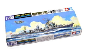 TAMIYA Military Model 1/700 War Ship Japanese Navy Destroyer HATSUYUKI 31404 - Foto 1 di 1