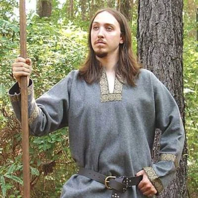 Renaissance Medieval Woolen Viking Tunic - Image 1 of 4
