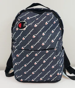 Mochila Champion Unisex Mini Super Tamaño Script Logo Azul Marino NUEVA SIN ETIQUETAS MUY BONITA - Imagen 1 de 12