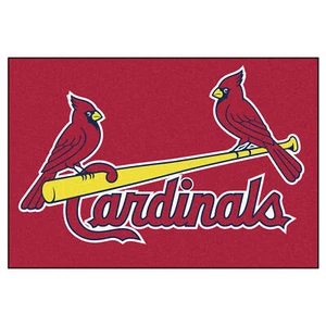 Fanmats MLB St Louis Cardinals Rookie Mat, Area Rug, Bath Mat 20"x30  - Picture 1 of 1