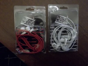 Lock Laces Original Red or White New in Pkg! - Picture 1 of 6