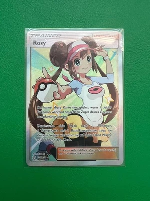 Rosy Full Art Trainer CEC236/236 Welten im Wandel NM/Back EX Deutsch Pokémon TCG - Bild 1 von 4