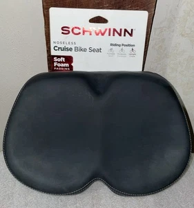 Schwinn Noseless Bike Seat (Soft Foam Padding) - Picture 1 of 10