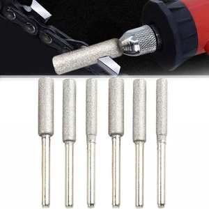 6Pack Emery Chainsaw Sharpeners 4mm 4 8mm 5 5mm for Efficient Polishing - Picture 1 of 12