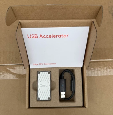 Google Coral AI USB ML Accelerator, Edge TPU Coprocessor *For Parts Not Working* - Image 1 of 4