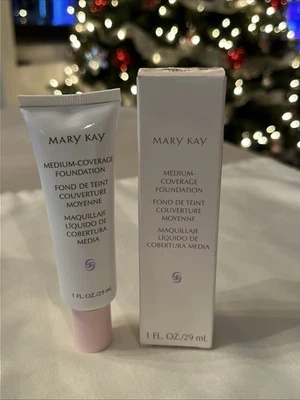 MARY KAY Medium-Coverage Foundation Beige 302 Liquid 1 fl oz. 355900 Retired NIB - Image 1 of 4