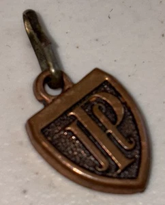 VTG 1950s JC Penny Zipper Pull Accent .60”Charm Royce NY - Picture 1 of 3