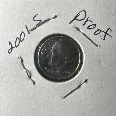2001-S Silver Proof Roosevelt Dime - Image 1 of 4